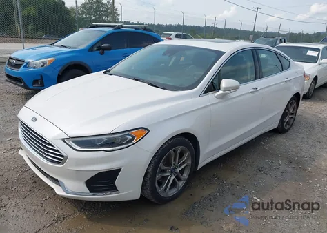 2019 Ford Fusion Sel из США, поврежденный, VIN 3FA6P0CD4KR101832